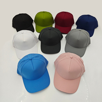Gorra de Béisbol de Cinco Paneles para Hombre y Mujer, de Poliéster, Secado Rápido, Transpirable, para Exteriores, Protección Solar, Personalizable con Marca