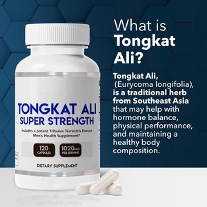 Cápsulas de Tongkat Ali con Fórmula de Vitaminas, Marca Privada Personalizada OEM/ODM, Uso para Adultos, Apoyo Energético, Exclusión para Recién Nacidos, 120 Cápsulas, 24 Meses - Product Image 4