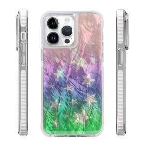 เคสโทรศัพท์มือถือเรซิ่นอีพ็อกซี่ลายเปลือกหอยสแกลลอป ขายดีที่สุด สำหรับ iPhone 16 15 Pro Max - Product Image 1