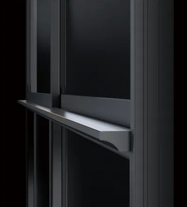 Modern tasarım alüminyum sürgülü kapı pencere alüminyum alaşımlı çerçeve paslanmaz çelik ekran netleştirme yatay açılış Bay pencere - Product Image 5