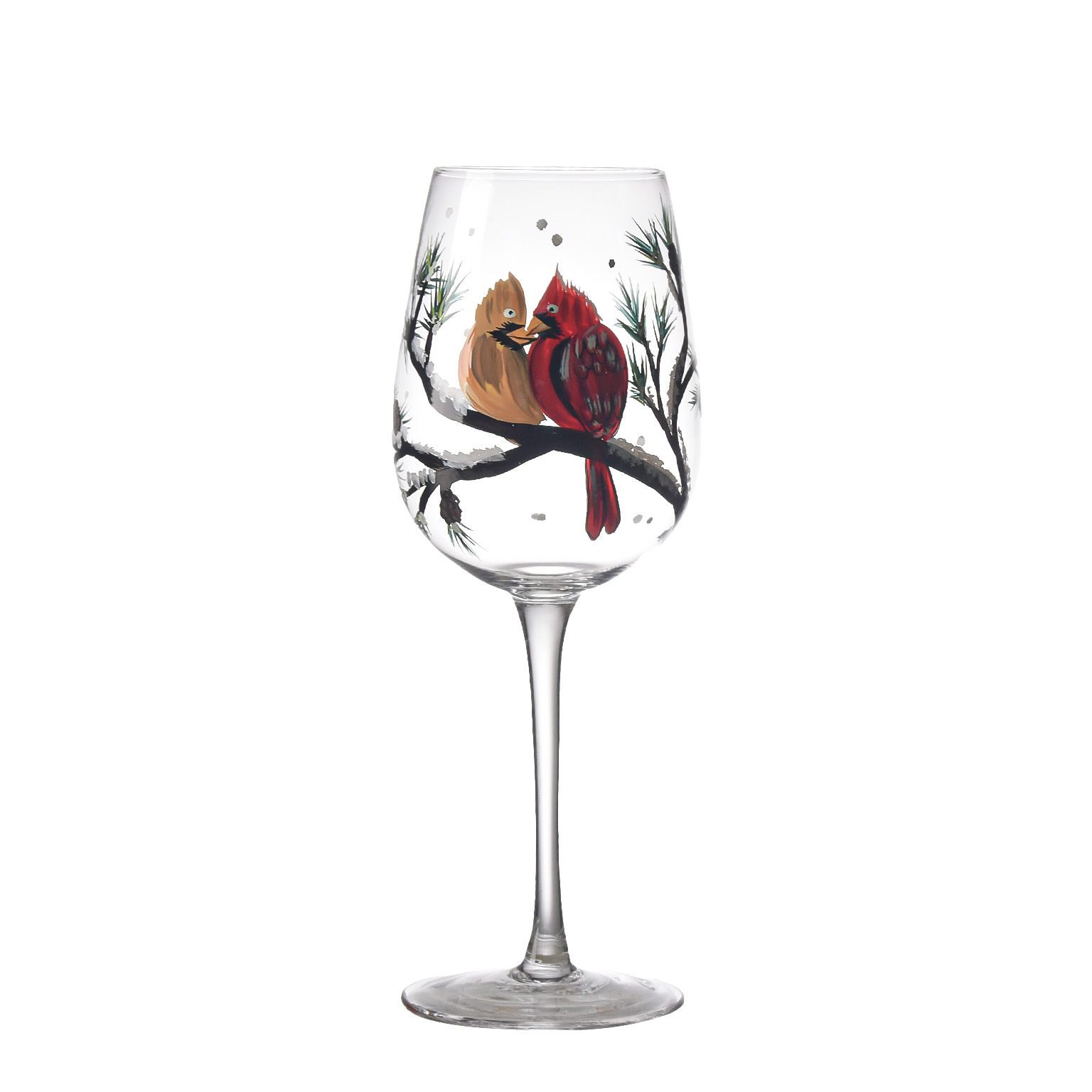 Red wine glass 1