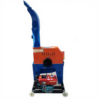 Nouvelle machine à broyer l'herbe et le fourrage en acier de grande capacité (5 tonnes/heure) avec moteur diesel, certifiée CE, prix de gros, fabriquée en Chine