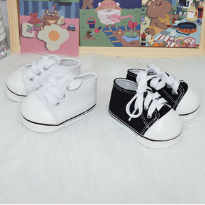 Zapatos de lona medianos para <span class=keywords><strong>muñecas</strong></span> de algodón de 40 cm, zapatos casuales para <span class=keywords><strong>muñecas</strong></span>, zapatos de juguete, accesorios - Product Image 3