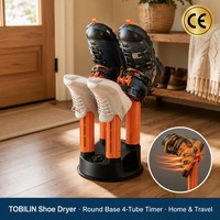 Séchoir à chaussures et bottes électrique professionnel SD-008SNS de haute qualité 110/220V, séchage rapide par chauffage, désodorisant, fonctionnement silencieux, arrêt automatique
