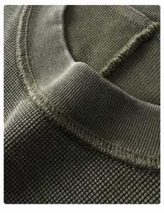 เสื้อกั๊กวาฟเฟิลบัติกผ้าฝ้าย 100% ระบายอากาศได้ดีสำหรับผู้ชาย รุ่นใหม่ปี 2026 น้ำหนัก 325 กรัม เหมาะสำหรับฤดูใบไม้ผลิและฤดูร้อน - Product Image 6