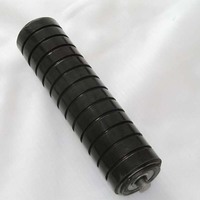 Rouleau de convoyeur à bande en acier au carbone chromé, nouveau, résistant aux chocs, durable, puissance thermique