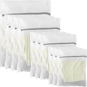 Sac <span class=keywords><strong>à</strong></span> <span class=keywords><strong>linge</strong></span> moderne rose <span class=keywords><strong>à</strong></span> mailles fines Polyester pliable et durable pour laver les sous-vêtements Chaussettes Vêtements <span class=keywords><strong>Panier</strong></span> <span class=keywords><strong>à</strong></span> vêtements réutilisable - Product Image 5