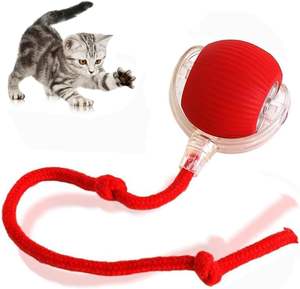 Hot Sale New USB 360 Smart <b>Interactive</b> Cat <b>Toys</b> Automatic Moving Ball Dog <b>Toy</b> Teaser Ball Self-Rotating Rolling Kitty <b>Toys</b> - Product Image 1
