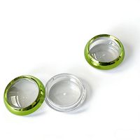 Emballage de produits de santé et de soins de la peau en poudre de médecine chinoise en capsule ronde verte à la mode 20g30g