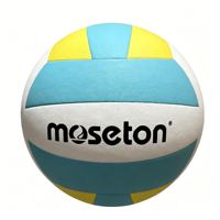 Ballon de volley-ball professionnel en cuir PU laminé sans couture, enveloppé de tissu, taille 5