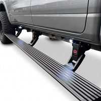 Marchepieds latéraux de sécurité anti-pincement robustes VEWU pour RAM 1500/2500/3500 2019-2026, barres Nerf électriques rétractables intelligentes, étanches IP67 avec LED