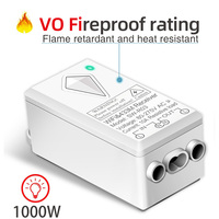 Alexa tuya interrupteur intelligent lumière 80 ~ 275V télécommande interrupteurs muraux intelligents pour la maison 1000W 10A interrupteurs intelligents ignifuges pour PC