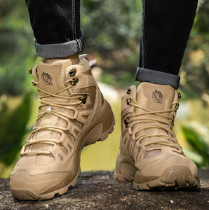 DFH1009 Chaussures de randonnée et de trekking légères pour hommes adultes, modèle Summer Leaf, 0,79 kg la paire, couleur noir désert - Product Image 4