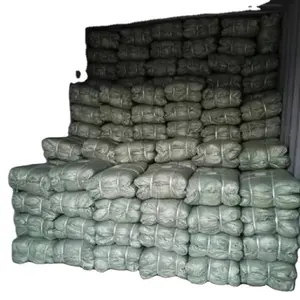 Sac de nettoyage 40 gallons sacs d'entrepreneur de démonstration de construction en polypropylène tissé gris réutilisable