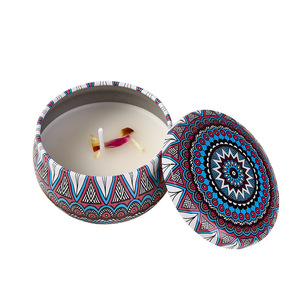 Coffret Cadeau Bougies Parfumées Lavande Faites à la Main en Cire de Soja pour la Fête des Pères, la Saint-Valentin, les Fêtes, les Soirées Spa - Nouveauté - Product Image 2