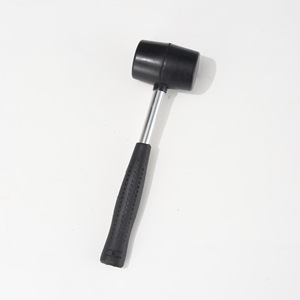 Martillo de goma con mango de plástico para instalación de azulejos y trabajos de clavado, martillo de maquinista, grado DIY - Product Image 2