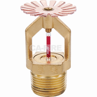 K11.2 Sprinkler anti-incendie standard à réponse rapide, ampoule en verre de 3 mm, type suspendu vertical pour la sécurité incendie des bâtiments