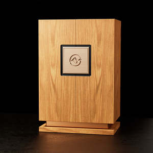 Boîtes de présentation de collection de whisky et de vin de luxe en gros, recyclables, en MDF, faites à la main, modèle DS, rectangulaires, commandes personnalisées - Product Image 4