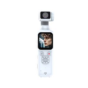 Résolution 4K jusqu'à 64MP, cette caméra d'<span class=keywords><strong>action</strong></span> portable de poche peut capturer les sourires et suivre les visages à intervalles réguliers. - Product Image 1