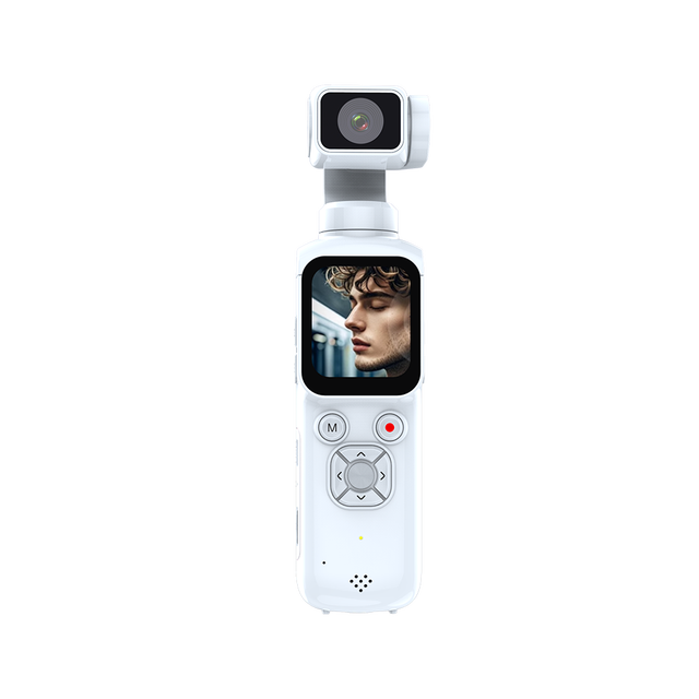 Up to 64MP 4K Resolution, This Handheld Pocket-sized Action Camera Can Capture Smiles and Track Faces at Set Intervals.