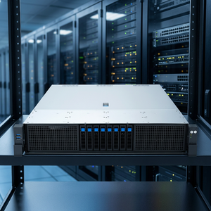 RS720A-E13-RS8G เซิร์ฟเวอร์แบบแร็ค 2U รองรับซ็อกเก็ตคู่ DDR5 ECC NVMe Hot Swap สำหรับองค์กร คลาวด์ วีราชวลไลเซชัน แบบประกอบเอง - Product Image 1
