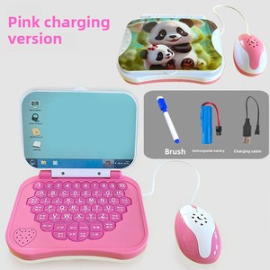 เครื่องฉายภาพภาษาอังกฤษแบบมัลติฟังก์ชันแบบชาร์จไฟได้เพื่อการศึกษาปฐมวัยกระดานวาดภาพคอมพิวเตอร์ของเล่น - Product Image 6