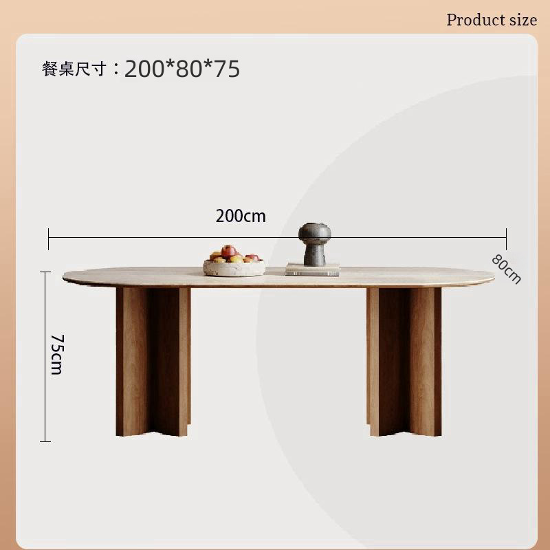 mesa de comedor de 2 metros