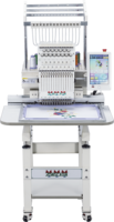 FEIYA-1201N Sistema de Diseño de Patrones para Bordado Software de Creación de Diseños Máquina de Bordado Plano con 1 Cabezal y 12 Agujas