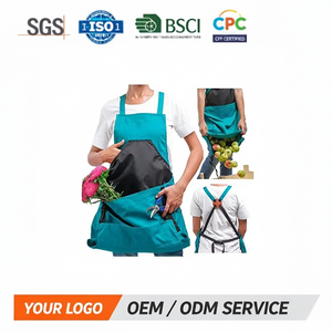 Grembiule da Giardinaggio Senza Maniche per Uomo e <span class=keywords><strong>Donna</strong></span>, Resistente all'Acqua, in Cotone e Poliestere, Ecologico, Durevole, Leggero, con Sgancio Rapido - Product Image 1