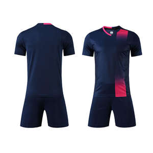 Uniforme de Fútbol de Secado Rápido, Antibacteriano y con Protección UV, Camiseta de Fútbol para Adultos de Manga Corta, Camiseta de Fútbol de Poliéster con Número y Nombre Personalizados - Product Image 3