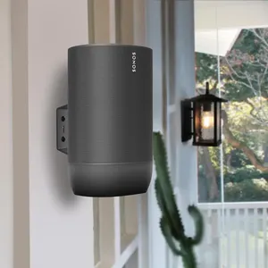 Support mural pour <span class=keywords><strong>Sonos</strong></span> Move (paire) - Support pour haut-parleur intelligent portable en métal pour utilisation intérieure/extérieure - Product Image 4
