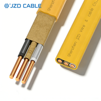 Kabel Listrik Bangunan JZD NMB Nm-b 12/2 14/2 14/3 10/2 Awg 600v 8 Gauge untuk Kabel Rumah Dalam Ruangan AS 12/2