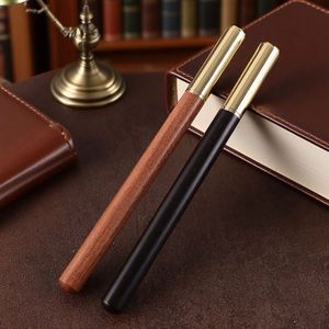 Graduation Gifts Custom Logo Handmade Wooden Ballpoint <b>Pens</b> Bamboo and Rosewood Gift for Business Eco-Friendly Brass <b>Pen</b> - Product Image 4