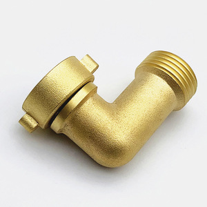 90 độ vòi khuỷu tay 3/4 "nh chủ đề Brass Hose nối hoàn hảo cho RV máy giặ<span class=keywords><strong>t</strong></span> vòi - Product Image 2