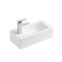 Lavabo mural de luxe en céramique, vasque de salle de bains, support mural, 5030L