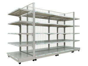 Étagères de supermarché de style européen, design élégant et fin, présentoir en métal pour les magasins d'alimentation et de détail européens modernes - Product Image 3