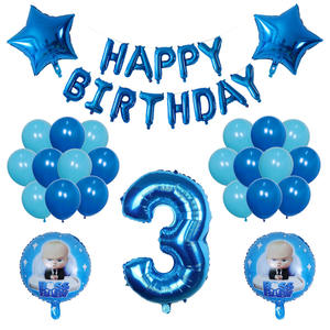 ชุดลูกโป่งลายการ์ตูนสำหรับเด็กทารกลูกโป่งฟอยล์สำหรับตกแต่งงานปาร์ตี้วันเกิด - Product Image 4