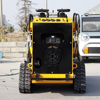 Mini-chargeuse compacte sur chenilles prête à être expédiée aux États-Unis, 890 kg, godet de 0,15 m³, double port hydraulique auxiliaire, pour l'ajout d'accessoires