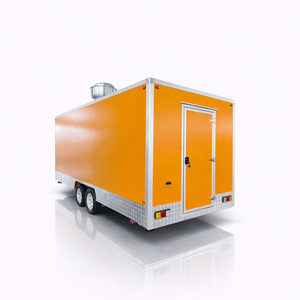 Camión de Comida Móvil, <span class=keywords><strong>Bar</strong></span> de Cócteles y Café, Remolque de Catering para Hot Dogs, Hamburguesas y Pizza, Camión de Comida con Cocina Completa - Product Image 4