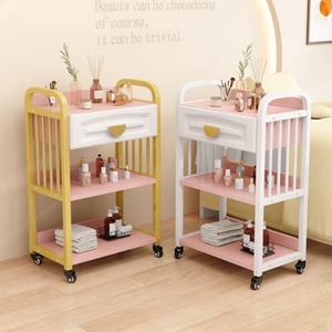 Chariot de salon de beauté haut de gamme classique de haute qualité, best-seller, étagère à outils de manucure, chariot de coiffure - Product Image 6