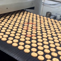 Système de production de biscuits moelleux personnalisés de grande capacité, usine de transformation automatique de biscuits moelleux pour les boulangeries commerciales