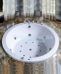 Bañera redonda <span class=keywords><strong>de</strong></span> lujo <span class=keywords><strong>para</strong></span> interiores, <span class=keywords><strong>Spa</strong></span> <span class=keywords><strong>de</strong></span> burbujas <span class=keywords><strong>de</strong></span> aire, bañeras <span class=keywords><strong>de</strong></span> masaje - Product Image 3