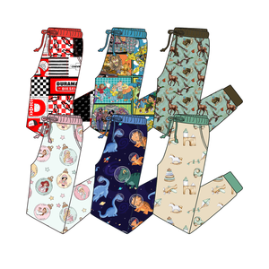 शरद ऋतु के नए आगमन वयस्क कपड़े कस्टम प्रिंट बांस वयस्क जॉगर फैशन पैंट माँ वयस्क पैंट - Product Image 6