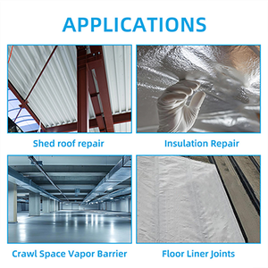 Cinta <span class=keywords><strong>de</strong></span> Sellado con Barrera <span class=keywords><strong>de</strong></span> Vapor <span class=keywords><strong>de</strong></span> Grado Industrial, Cinta <span class=keywords><strong>de</strong></span> Construcción Impermeable <span class=keywords><strong>de</strong></span> Alta Adhesión para Aislamiento y Juntas <span class=keywords><strong>de</strong></span> Sótanos - Product Image 3