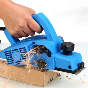 Wholesale 220 V 110 V Powerful Portable Electric Planer Woodworking Tool Electric Planer with Guide Ruler Blade Sharpener