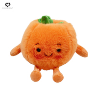 Nouvelle Peluche Créative Mignonne Mangkhut Dragon Fruit Pêche, Rembourrage Coton PP, Finition Lavée, Poupée Personnalisée, Cadeau Chasingbeauty Super