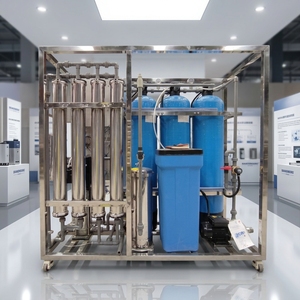 Sistema de Tratamiento de Agua Pura Comercial y Doméstico de 0.25t 250L/Hora con Ósmosis Inversa, Controlado por PLC y de Alta Eficiencia - Product Image 4