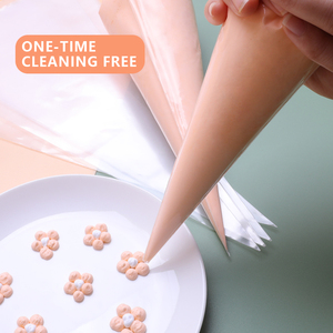 100/1 pz strumento di cottura <span class=keywords><strong>a</strong></span> prova di perdite torta che decora tipless 12/14 pollici PE grandi sacchetti di tubazioni usa e getta - Product Image 2