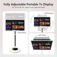 Monitor de juegos de 32 pulgadas televisores inteligentes Televisión con pantalla táctil TV sistema Android pantalla de visualización portátil mover a voluntad