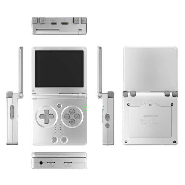 New Design Anbernic RG35XXSP Video Gaming Player 3.5 Inch Screen Linux System Portable Retro Flip Handheld Game Console